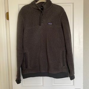 Mens Patagonia Shearling Pullover Size XL